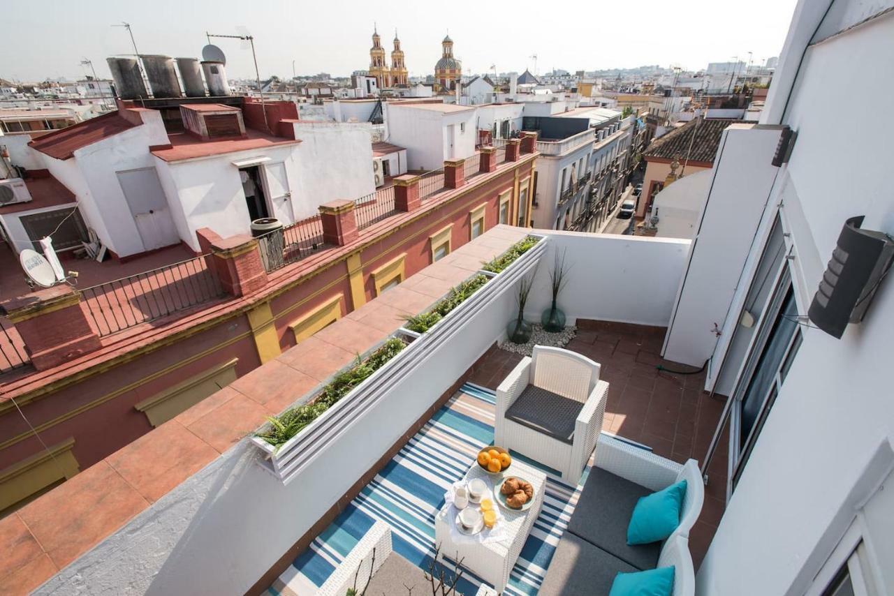 Atico Centrico Con Vistas Lägenhet Sevilla Exteriör bild