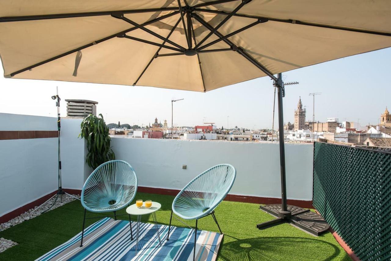 Atico Centrico Con Vistas Lägenhet Sevilla Exteriör bild