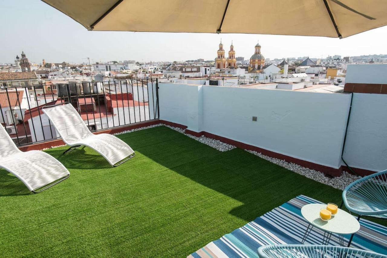 Atico Centrico Con Vistas Lägenhet Sevilla Exteriör bild
